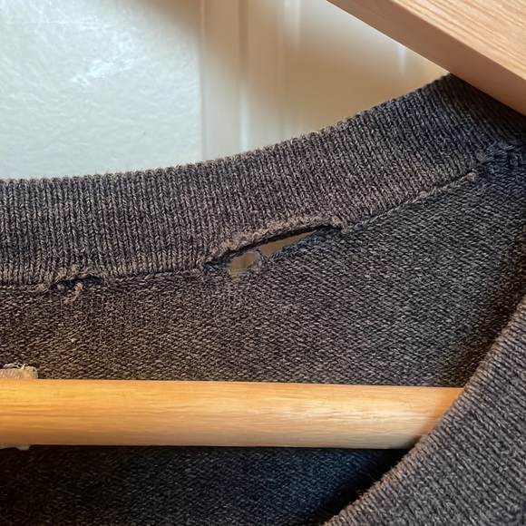 grey button up XS - Picture 4 of 5